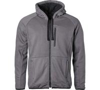 GMS-Moto Aras Zip Hoodie, giacca in tessuto M male Grigio