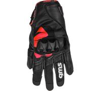 GMS-Moto Curve, guanti unisex 3XL female Nero/Rosso