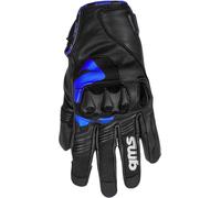 GMS Curve Guanti da moto, nero-blu, taglia XS