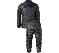 GMS-Moto Euria, tuta antipioggia 2 pezzi. 3XL female Nero