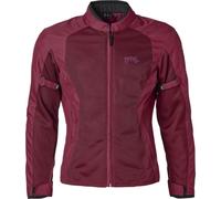 GMS-Moto FiftySix.7, giacca a rete donna XS female Rosso Scuro