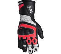 GMS-Moto GR-1 SF, guanti XXL male Nero/Bianco/Rosso