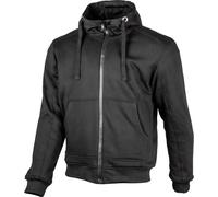 GMS-Moto Grizzly, felpa con zip M male Nero