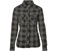 GMS-Moto Jaguar, camicetta/giacca tessile donna XS female Nero/Verde Scuro