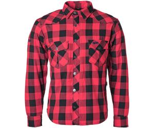 GMS-Moto Jaguar, camicia/giacca in tessuto 3XL male Nero/Rosso