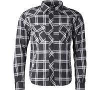 GMS-Moto Jaguar Neo, camicia/giacca in tessuto 3XL male Nero/Bianco