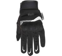 GMS Jet-City Guanti da moto, nero-bianco, taglia S