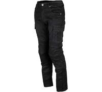 GMS Lizard Cargo Pantaloni tessili da moto, nero, taglia 48