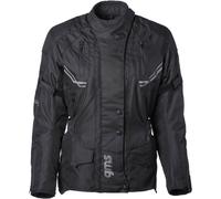 GMS-Moto Taylor, giacca tessile impermeabile 9XL male Nero