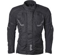 GMS-Moto Taylor, giacca tessile impermeabile donna 10XL female Nero