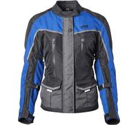 GMS-Moto Twister Neo, giacca tessile impermeabile donna 5XL female Nero/Grigio/Blu