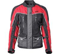 GMS-Moto Twister Neo, giacca tessile impermeabile donna L female Nero/Grigio/Rosso