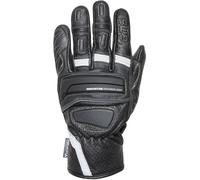 GMS Navigator Guanti da moto, Bianco/nero, Taglia 2XL