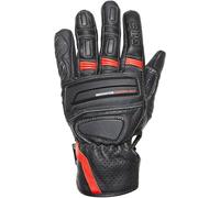 GMS Navigator Guanti da moto, nero-rosso, taglia 3XL per maschi
