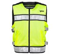 GMS Gilet di sicurezza Premium EVO Giallo fluo/Nero XXL Uomo