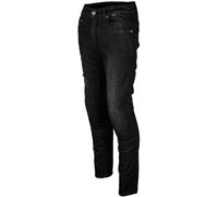 GMS Jeans da moto Rattle Slim Uomo Nero Taglia 34
