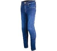 GMS Rattle Slim Jeans moto da donna, blu, taglia 38 per donne
