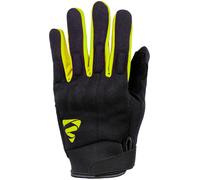 GMS Rio Guanti da moto, nero/giallo, Taglia M