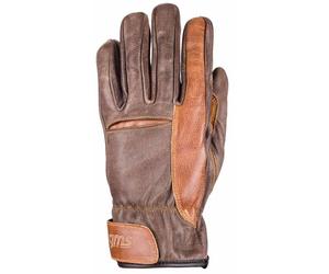 GMS Ryder Guanti da moto, marrone, Taglia XS