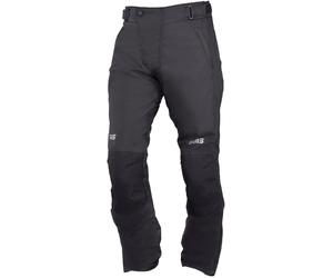 GMS Starter Pantaloni tessili da moto, nero, taglia 4XL per maschi