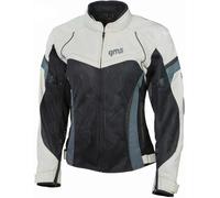 Giacca Moto Donna GMS Tara Mesh Beige-Nero Donna 3XL