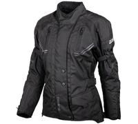 GMS Taylor Giacca tessile moto da donna, nero, taglia 7XL per donne