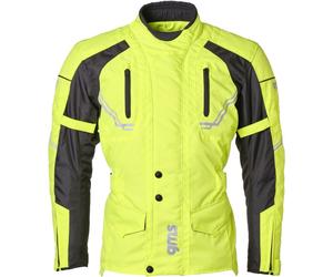 GMS Taylor Giacca tessile moto, Giallo neon, Taglia XXL