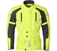 GMS-Moto Taylor, giacca tessile impermeabile M male Giallo Fluo/Nero