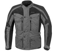GMS Temper Giacca tessile moto, nero-grigio, taglia M per maschi