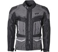 GMS-Moto Tigris, giacca tessile impermeabile XXL male Nero/Grigio