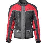 GMS-Moto Twister Neo, giacca tessile impermeabile donna XS female Nero/Grigio/Rosso