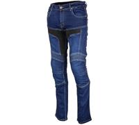 GMS Viper Jeans da moto, blu scuro, Taglia 34