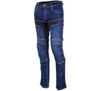 GMS Viper Jeans da moto, blu scuro, Taglia 40