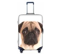 GMSGHJHDR Coperture elastiche per bagagli per valigie Carino Cry Pug Copertura per valigia, Protezione per trolley di lunga durata, copertura per bagagli da viaggio Protezione per valigie Adatto per