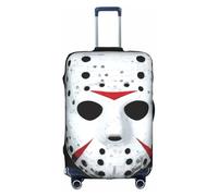 GMSGHJHDR Coperture elastiche per bagagli per valigie Horror Skull Copertura per valigia, protezione per trolley resistente, copertura per bagagli da viaggio per bagagli da 45-81 cm, 3D, XL, Organizer