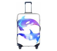GMSGHJHDR Coperture elastiche per bagagli per valigie Orca Killer Whale Copertura per valigia, protezione per trolley resistente, copertura per bagagli da viaggio per bagagli da 45-81 cm, 3D, M