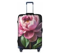 GMSGHJHDR Coperture elastiche per bagagli per valigie Peonia Floreale Copertura della valigia Copertura Della Cassa Del Trolley Durabilità Protettore Della Copertura di Viaggio Dei Bagagli Della