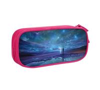 GMSGHJHDR Northern Lights - Astuccio portapenne con stampa 3D di grande capacità, per cancelleria scolastica, con scomparti con cerniera, astuccio per matite per ragazze, ragazzi, studenti, università