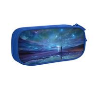 GMSGHJHDR Northern Lights - Astuccio portapenne con stampa 3D di grande capacità, per cancelleria scolastica, con scomparti con cerniera, astuccio per matite per ragazze, ragazzi, studenti, università