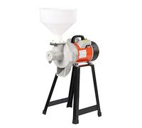 GMSLuu 45kg/h Grano Grano Mulino Elettrico 2800r/Min 220V Macinatrice a Bagnato con Imbuto Mulino Per Grano Per Macinare Fagioli Soia Inzuppati E Riso A Porridge (Arancione), HC-125