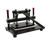 GMSLuu Macchina di taglio manuale per cuoio manuale Cutter in acciaio piastra pressa taglio goffratura macchina 260x160 mm per vari materiali