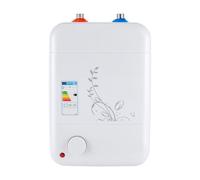 GMSLuu Scaldacqua istantanea da 10l piccolo scaldabagno elettrico da cucina 220 V piccolo mini 1500 W a risparmio energetico per doccia campeggio gite in camper