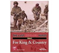 GMT Games The Last Hundred Yards Vol. 5: for King & Country, gioco da tavolo di espansione per adulti dai 18 anni in su