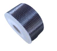 GMTSTHAZN Tessuto in fibra di carbonio, 10 metri, 12K T700, 300 g/m², tessuto unidirezionale in fibra di carbonio, 4"/10 cm*10 m, materiale di riparazione ad alta resistenza for rinforzo di case