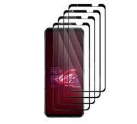 GMUJIAO [4 Pack] Compatibile con ASUS ROG Phone 6 per Pellicola Prottetiva,Pellicola Protettiva AntiGraffio,Vetro Temperato Premium[Durezza 9H]-Nero