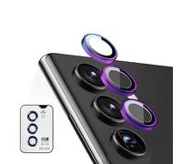 GMUJIAO Compatibile con Samsung Galaxy S24 per Pellicola Fotocamera,Samsung Galaxy S24 Pellicola Protettiva AntiGraffio,Coperchio Protettivo per Lenti in Metallo[Resistente all'Usura]-Colorato