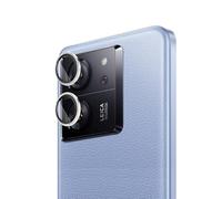 GMUJIAO Compatibile con Xiaomi 13T/13T PRO per Pellicola Fotocamera,Xiaomi 13T/13T PRO Pellicola Protettiva AntiGraffio,Coperchio Protettivo per Lenti in Metallo[Resistente all'Usura]-d'Argento