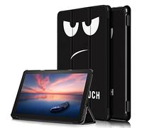 GMUJIAO Cover compatibile con Samsung Galaxy Tab A8 10.5 inch 2021 Tablet,Custodia per telefono in pelle PU ultra sottile con funzione di supporto con tre supporti pieghevoli [anti-caduta]-grandi