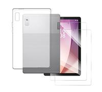GMUJIAO Cover per Lenovo Tab M9 9 inch （TB-310FU）,con 2 Pack Protezione per Schermo in Vetro Temperato [2 in 1],Custodia per Telefono Antiurto in TPU Trasparente