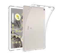 GMUJIAO Custodia Compatibile con Google Pixel Tablet 11 inch,Custodia Protettiva Leggera Antiurto in TPU in Morbida Pelle di Silicone-Trasparente